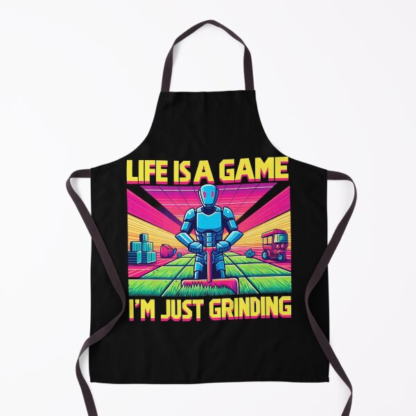 Item preview, Life is a game im just grinding Virtual Grind - Cyber Gamer Life designed and sold by CogniCraft.