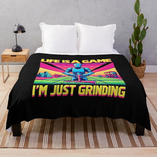 Item preview, Life is a game im just grinding Virtual Grind - Cyber Gamer Life designed and sold by CogniCraft.