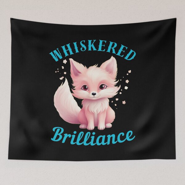 Item preview, Whiskered Brilliance. vintage fox designed and sold by FoxVibes.