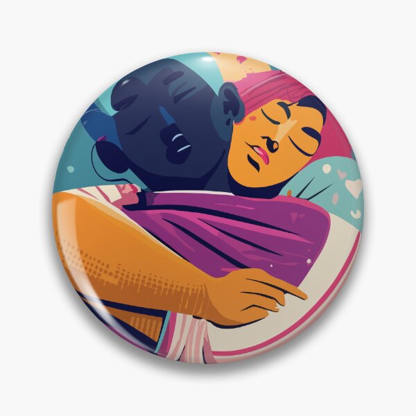 Item preview, Lovers hugging Valentine's Day Artwork designed and sold by Collision19.