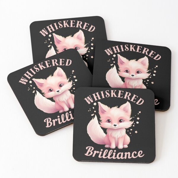 Item preview, Whiskered Brilliance. fox foxes designed and sold by FoxVibes.