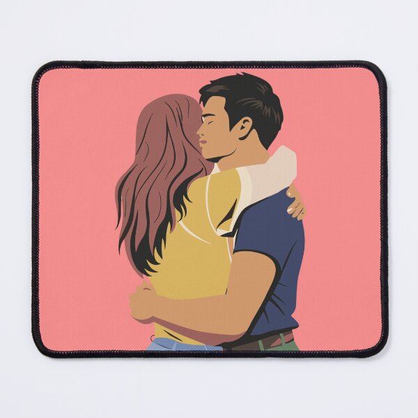 Item preview, Lovers hugging Valentine's Day Artwork designed and sold by Collision19.