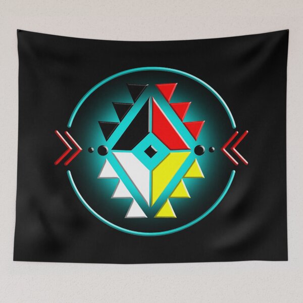 Item preview, NATIVE PATTERN 9 designed and sold by Garden Of Nightmares.