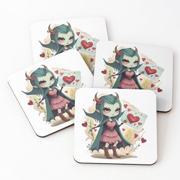 Item preview, Cute Valentines Day Vampire designed and sold by Inkytreasures.