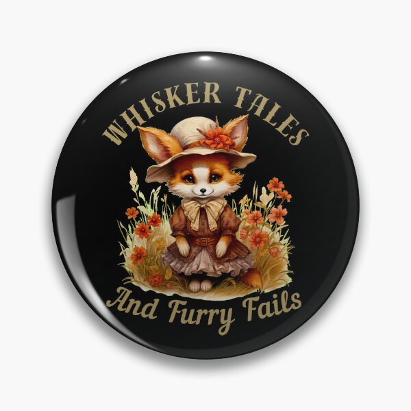 Artikelvorschau, Whisker Tales und Furry Fails. realistischer Fuchs entworfen und verkauft von FoxVibes.