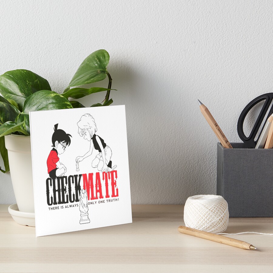 Conan haibara coai detective conan checkmate Art Print