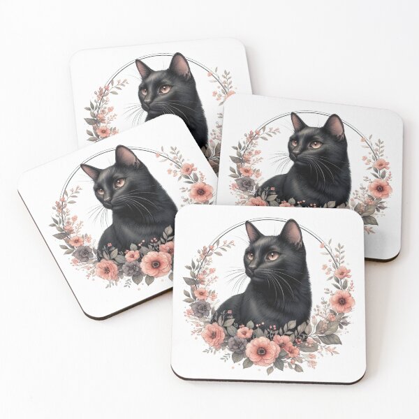 Item preview, Black cat. designed and sold by growing-mom.