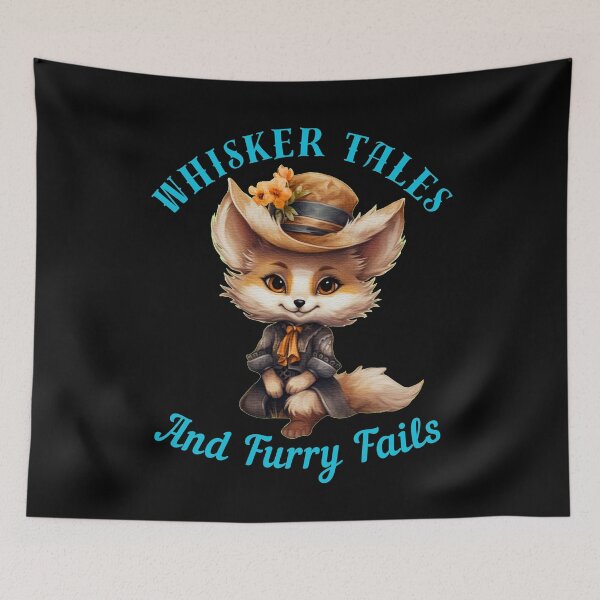 Item preview, Whisker Tales And Furry Fails. vintage fox designed and sold by FoxVibes.