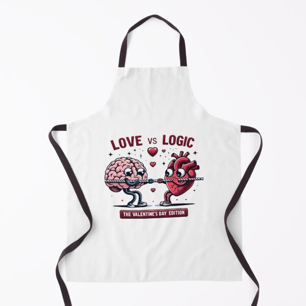 Item preview, Love vs Logic Valentine designed and sold by creativechaster.