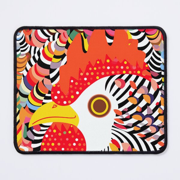 Item preview, Colorful Abstract Rooster designed and sold by EnchantArtCo.