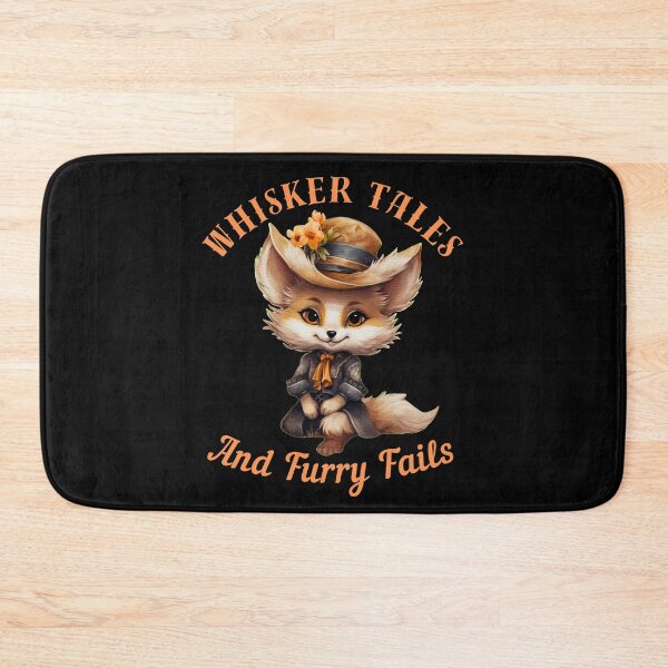 Item preview, Whisker Tales And Furry Fails. fox watercolor designed and sold by FoxVibes.