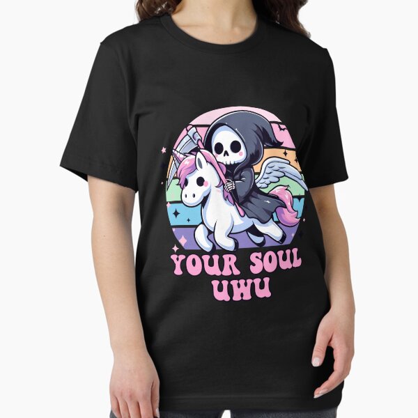 Item preview, Grim Reaper Riding Unicorn: You Soul UwU designed and sold by Staatiiart.