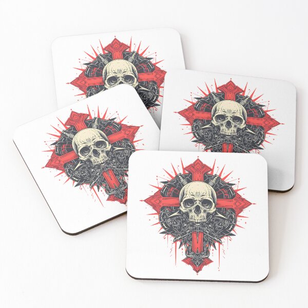 Item preview, Mechanical Skull Gothic Artwork designed and sold by inkArtistryfine.