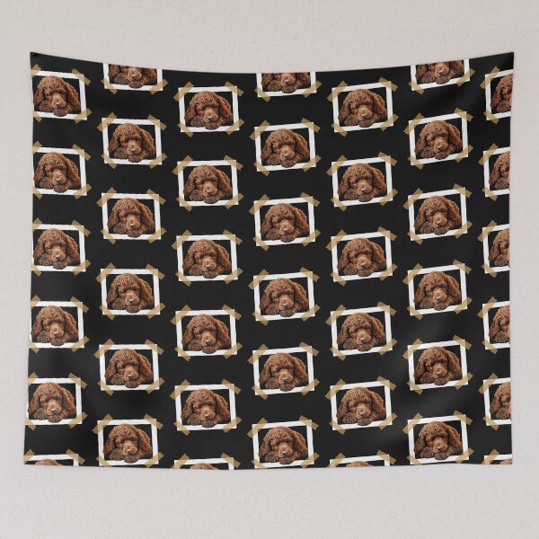 Item preview, Irish Water Spaniel Puppy Sleeping designed and sold by TheAnimalZ00.
