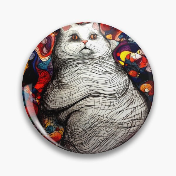 Item preview, Rainbow funny and cheerful kitten. designed and sold by Zofia Sosnecka.