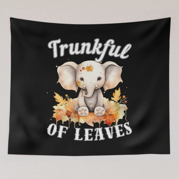 Item preview, Trunkful Of Leaves designed and sold by ElephantVibes.