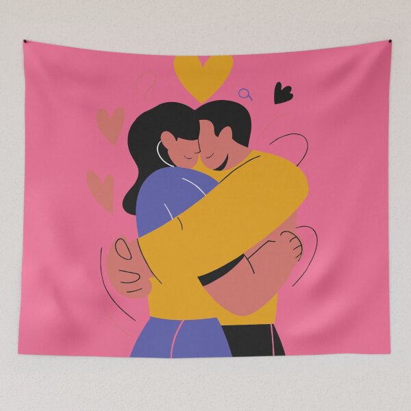 Item preview,  Valentine's Day Lovers Artwork designed and sold by Collision19.