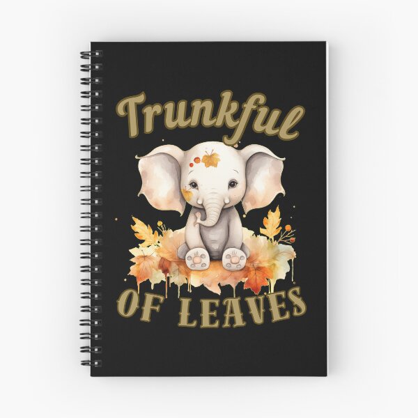 Item preview, Trunkful Of Leaves. elephant face designed and sold by ElephantVibes.