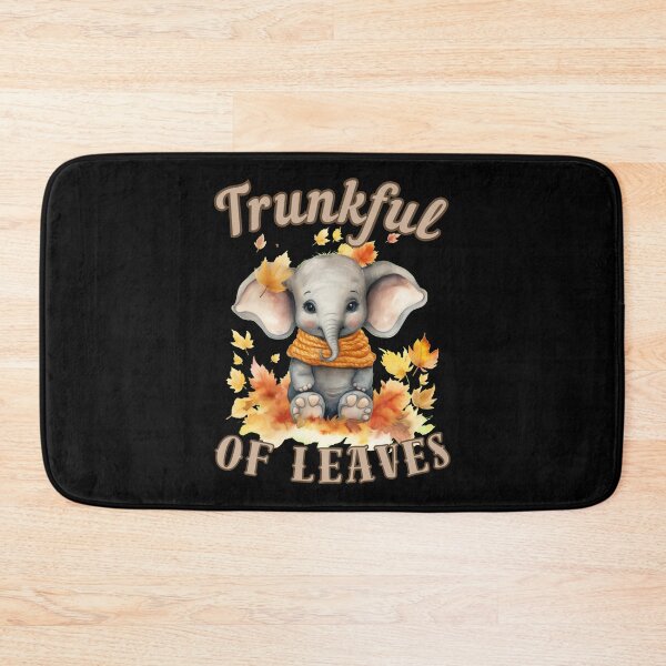 Item preview, Trunkful Of Leaves. elephant saying designed and sold by ElephantVibes.