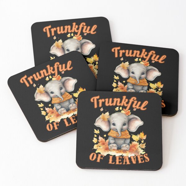 Item preview, Trunkful Of Leaves. Flower elephant designed and sold by ElephantVibes.