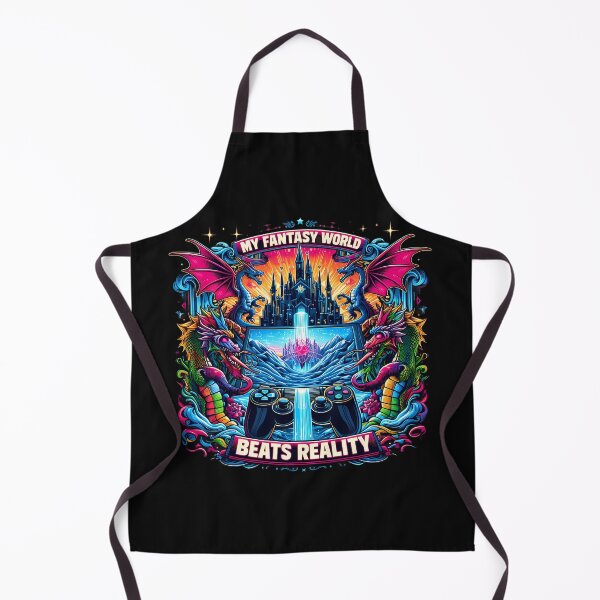 Item preview, My fantasy world beats reality - Fantasy Over Reality - Enchanted Gaming World designed and sold by CogniCraft.