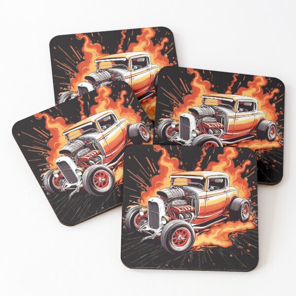 Item preview, Hot Rod Burnout 1 designed and sold by BajanTees.