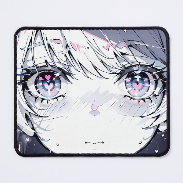 Item preview, Cute Manga Girl Heart Eyes AI-Art designed and sold by MikaseSan.