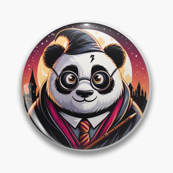 Aperçu de l'œuvre Potty le  Panda magicien, Il te portera chance et exhaussera tout tes souhaits !  créée et vendue par Cobsy.