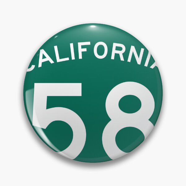 Item preview, California Highway 58 designed and sold by trqffic.
