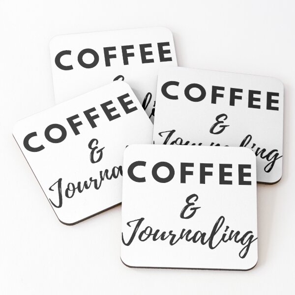 Item preview, Coffee And Journaling designed and sold by ptlsprntsdsgn.