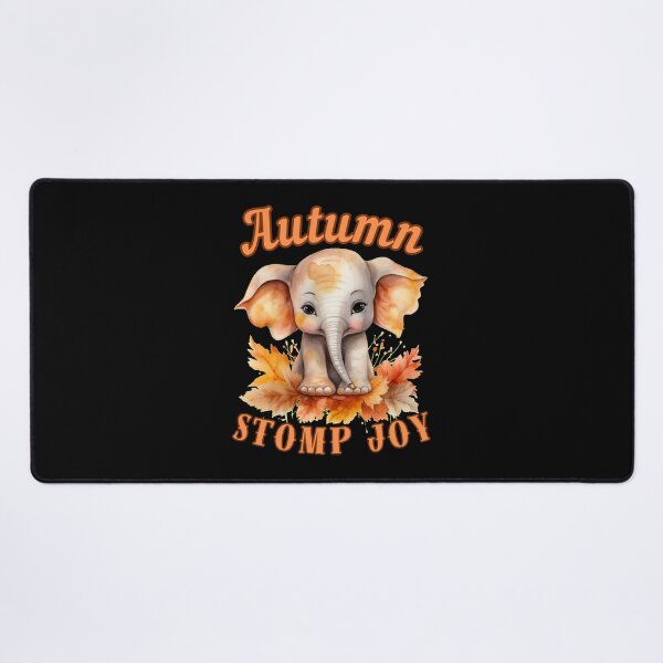 Item preview, Autumn Stomp Joy. Flower elephant designed and sold by ElephantVibes.