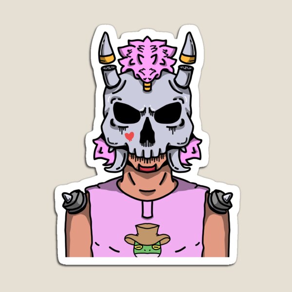 Artikelvorschau, Der rosa Totenkopf entworfen und verkauft von DrawNeres.