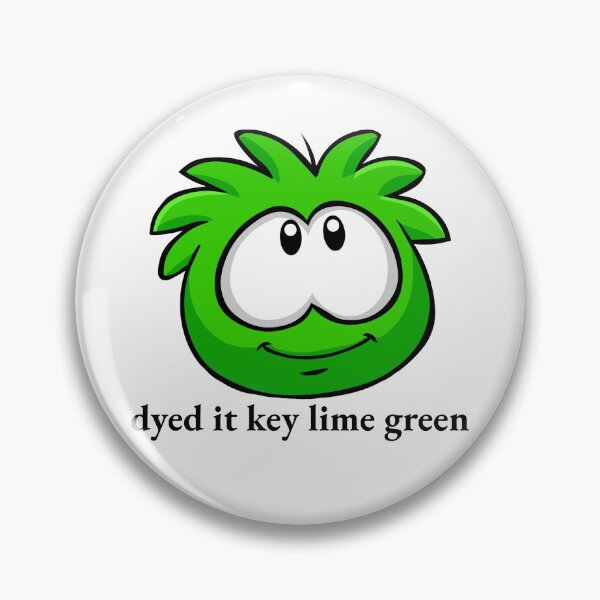 Item preview, key lime green puffle!!! lgad folklore designed and sold by bbboboo.