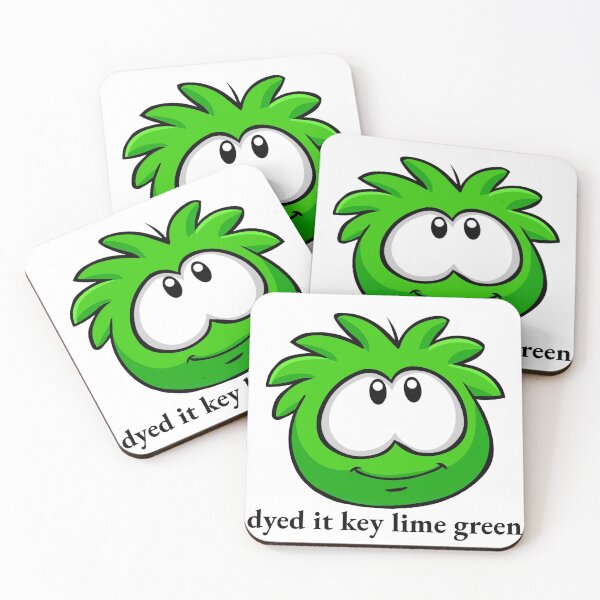 Item preview, key lime green puffle!!! lgad folklore designed and sold by bbboboo.