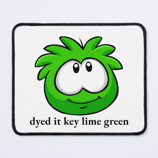 Item preview, key lime green puffle!!! lgad folklore designed and sold by bbboboo.