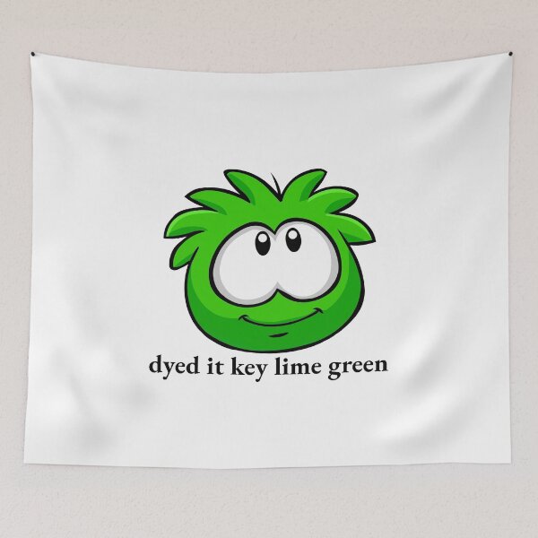 Item preview, key lime green puffle!!! lgad folklore designed and sold by bbboboo.