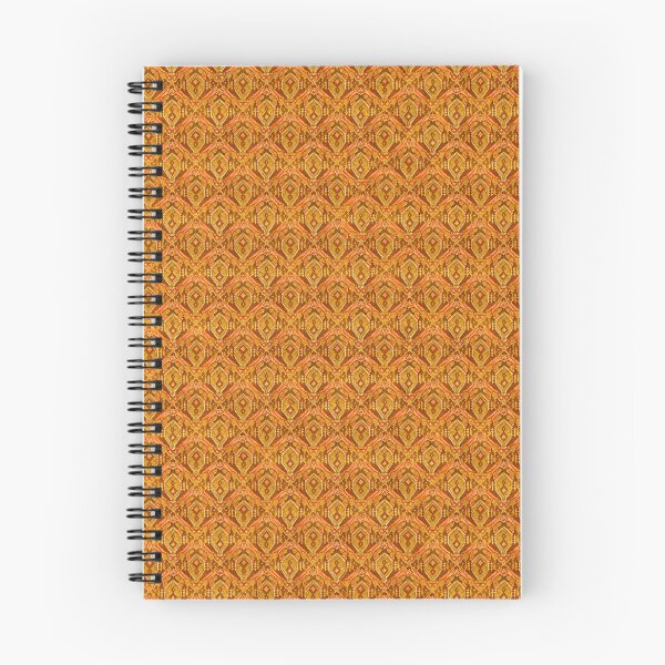 Item preview, lining paper design from an old, cheap suitcase – gold topaz designed and sold by BrownWoodRobot.