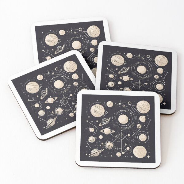 Item preview, Astronomy and minimalist galaxy designed and sold by StellarVerse-.