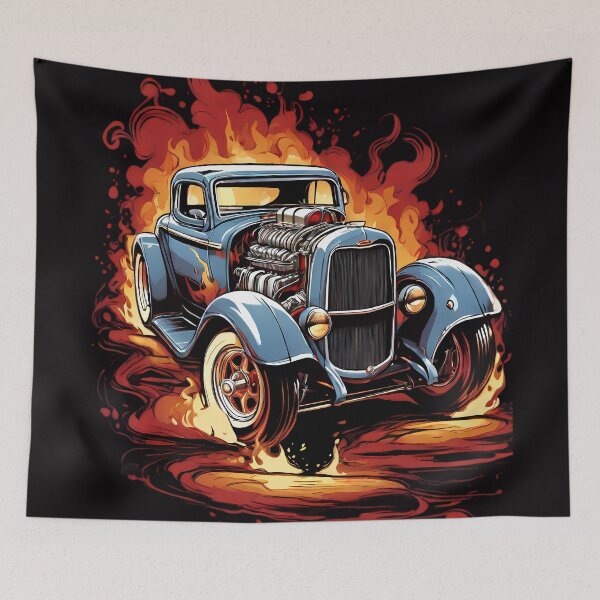 Item preview, Hot Rod Burnout 2 designed and sold by BajanTees.