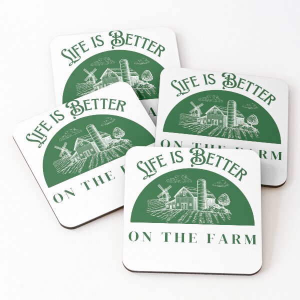 Item preview, STGPOPWLI Life Is Better On The Farm  designed and sold by HaHaArtwork.
