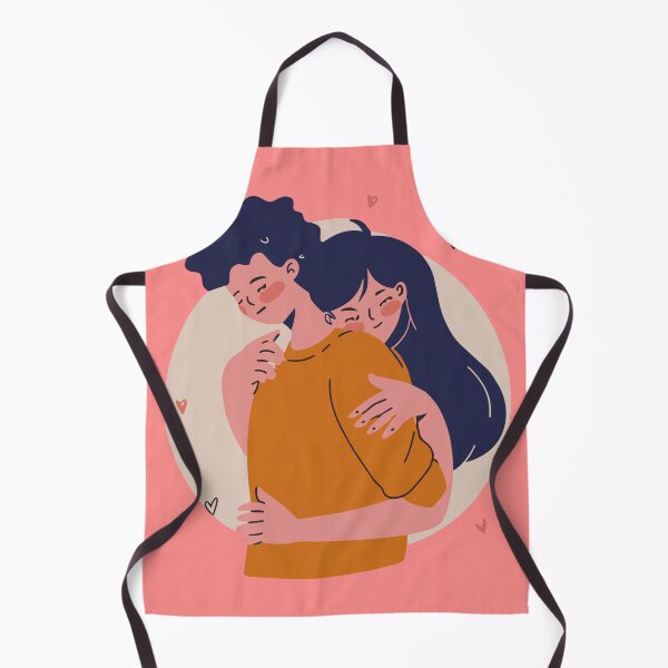 Item preview, Lovers hugging Valentine's Day Artwork designed and sold by Collision19.