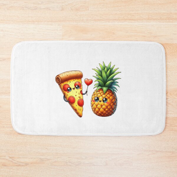 Item preview, Love is Love - Love at First Slice Valentine's Pizza with Pineapple Passion designed and sold by Staatiiart.