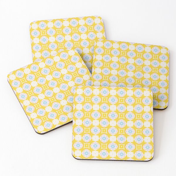 Item preview, A yellow and blue pattern designed and sold by johndesign88.