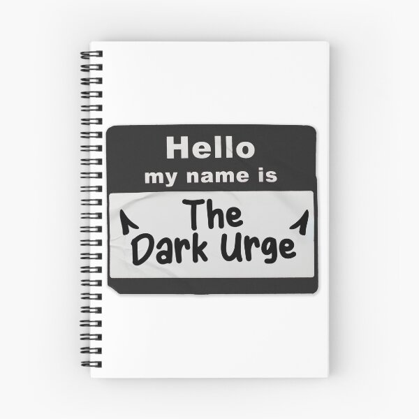 Item preview, Hello My Name Is The Dark Urge designed and sold by BadLuckByDesign.