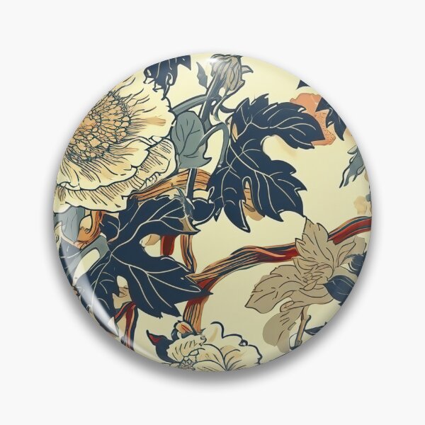 Item preview, Chinese Pattern - Qipao Red and White Flowers designed and sold by HausKatz.