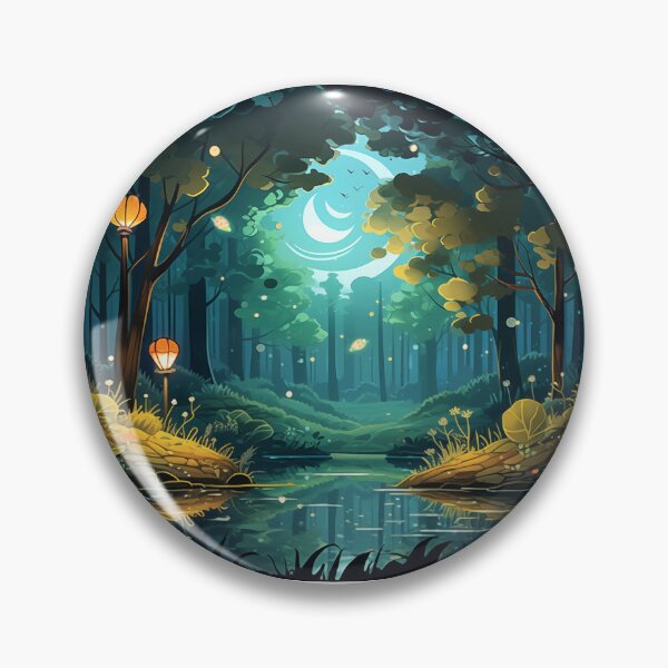 Item preview, Magical River Moon designed and sold by upheavalappeal.