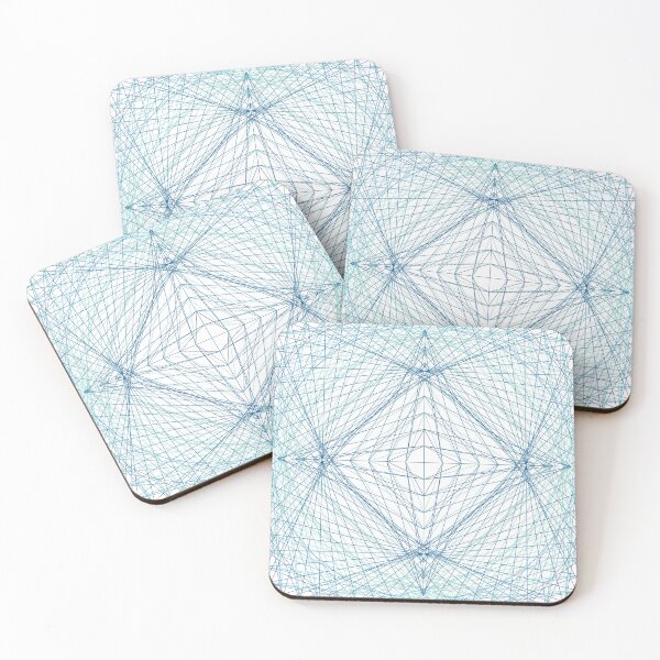 Item preview, Rectangular Pattern #4 Morph C [16278-Blues-WB] designed and sold by LottMultimedia.