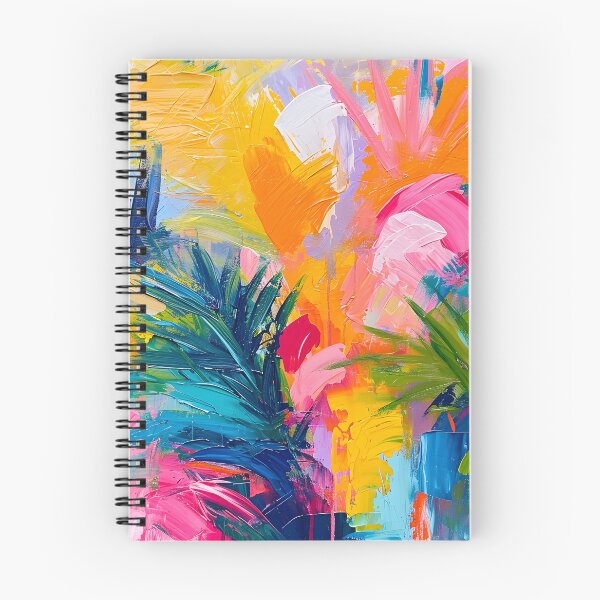 Item preview, Tropical Vibrance Expressive Artwork designed and sold by inkArtistryfine.