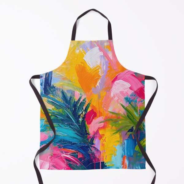 Item preview, Tropical Vibrance Expressive Artwork designed and sold by inkArtistryfine.