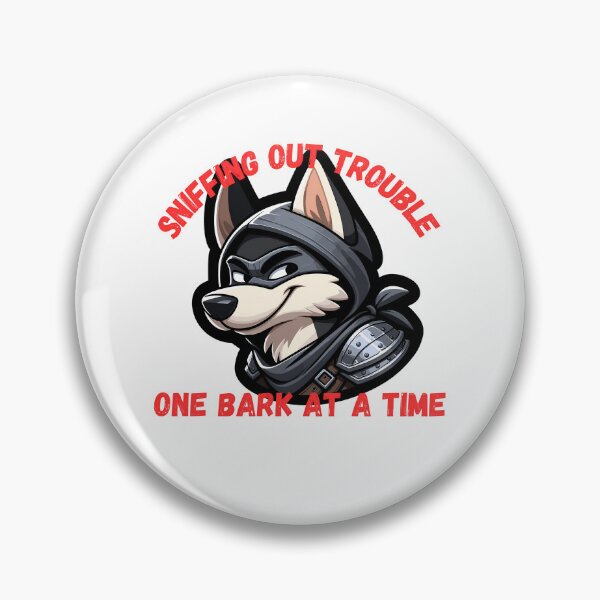 Item preview, sneaky dog Sniffing out Trouble  designed and sold by VividDripCo.